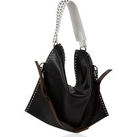 Givenchy Studded Leather Two-Tone Slouched Tote photo