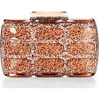 Gucci Aristographic Glittered Plexiglass Evening Clutch photo