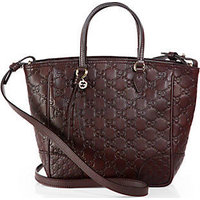 Gucci Bree Guccissima-Leather Top-Handle Bag photo