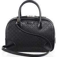 Gucci Bright Diamante-Leather Top-Handle Bag photo