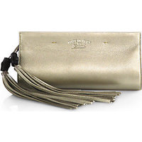 Gucci Broadway Metallic Leather Evening Clutch photo