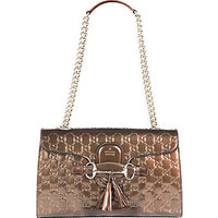 Gucci Emily Shine Guccissima Leather Chain Shoulder Bag photo