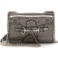 Gucci Emily Guccissima Leather Chain Mini Bag photo