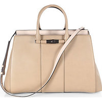 Gucci Lady Bamboo Leather Top Handle Bag photo