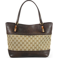 Gucci Laidback Crafty Original GG Canvas Tote photo