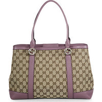 Gucci Miss GG Original GG Canvas Tote photo