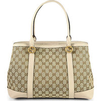 Gucci Miss GG Original GG Canvas Tote photo