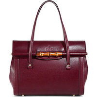 Gucci New Bullet Leather Top-Handle Bag photo