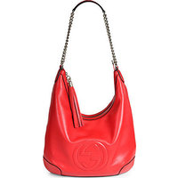 Gucci Soho Leather Chain Hobo Bag photo