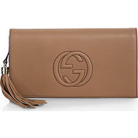 Gucci Soho Leather Clutch photo