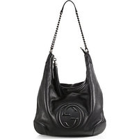 Gucci Soho Metallic Leather Chain Shoulder Bag photo