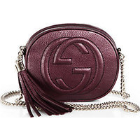 Gucci Soho Metallic Leather Mini Bag photo