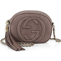 Gucci Soho Nubuck Leather Mini Chain Bag photo