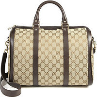 Gucci Vintage Web Medium Boston Bag photo