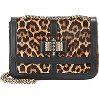 Christian Louboutin Haircalf Small Sweet Charity Shoulder Bag photo