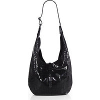 Halston Heritage Crocodile-Embossed Hobo Bag photo