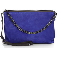 Halston Heritage Suede Chain Crossbody Bag photo