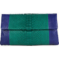 Hunting Season Colorblock Python Clutch photo