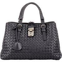 Bottega Veneta Intrecciato Roma Small Tote photo