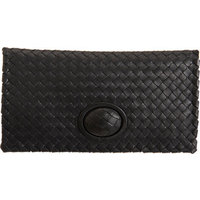 Bottega Veneta Intrecciato Turn Lock Clutch photo