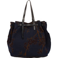 Dries Van Noten Jacquard Oversized Tote photo