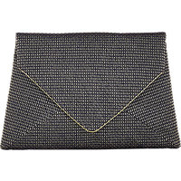 Dries Van Noten Jacquard Small Envelope Clutch photo