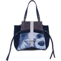 Jerome Dreyfuss Anatole Medium Tie-Dye Leather & Suede Shoulder Bag photo