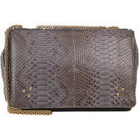 Jerome Dreyfuss Python Martin Large Shoulder Bag photo