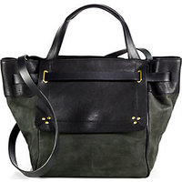 Jerome Dreyfuss Vladmir Leather & Suede Tote photo