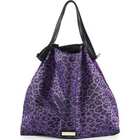 Jimmy Choo Cameleon Leopard-Patterned Nylon Tote photo