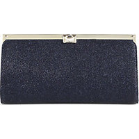 Jimmy Choo Camille Glittered-Fabric Clutch photo