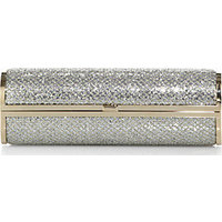 Jimmy Choo Cosma Glitter Clutch Minaudieré photo