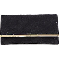 Jimmy Choo Maia Glittered Lace Clutch photo