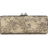 Jimmy Choo Metallic Lace Clutch photo