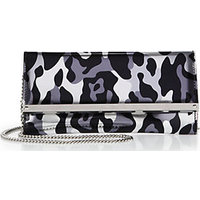 Jimmy Choo Milla Camoleo-Print Clutch photo