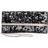 Jimmy Choo Milla Sequined Shoulder Clutch photo