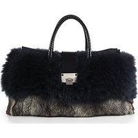 Jimmy Choo Riley Fur Tote photo