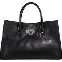 Jimmy Choo Riley Leather & Suede Tote photo