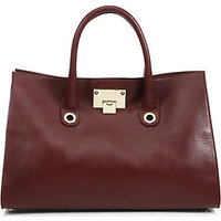 Jimmy Choo Riley Leather & Suede Tote photo