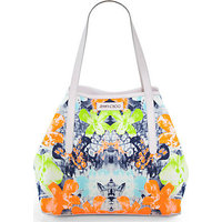 Jimmy Choo Sara Printed Canvas Tote photo