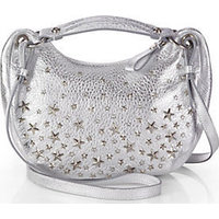 Jimmy Choo Stellar Star Studded Metallic Shoulder Bag photo