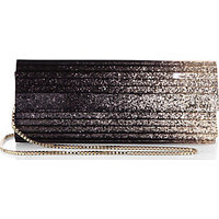 Jimmy Choo Sweetie Degrade Glitter Acrylic Clutch photo