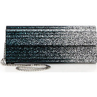 Jimmy Choo Sweetie Degrade Glitter Acrylic Clutch photo