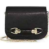 Jimmy Choo Zadie Mini Leather & Snakeskin Crossbody Bag photo