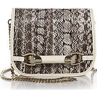 Jimmy Choo Zadie Mini Snakeskin Crossbody Bag photo