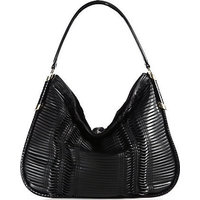 Jimmy Choo Zoe Pleated Leather Hobo Bag photo