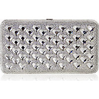 Judith Leiber Airstream Large Swarovski Crystal Clutch photo