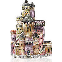 Judith Leiber Castle Swarovski Crystal Clutch photo