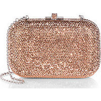 Judith Leiber Crystal Embellished Miniaudiere photo