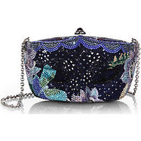 Judith Leiber Mask Swarovski-Crystal Clutch photo